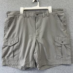 Duluth Trading Cargo Shorts Men's Armachillo Relaxed Fit 9" Size 42 Cooling